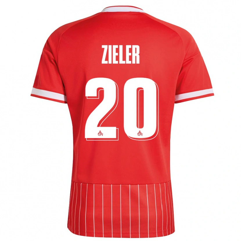 Danxen Dámské Ron-Robert Zieler #20 Červená Bílá Zelená Daleko Hráčské Dresy 2026/27 Dres