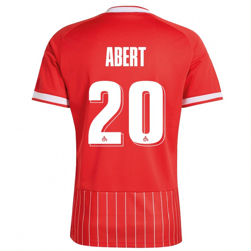 Danxen Dámské Niklas Abert #20 Červená Bílá Zelená Daleko Hráčské Dresy 2026/27 Dres