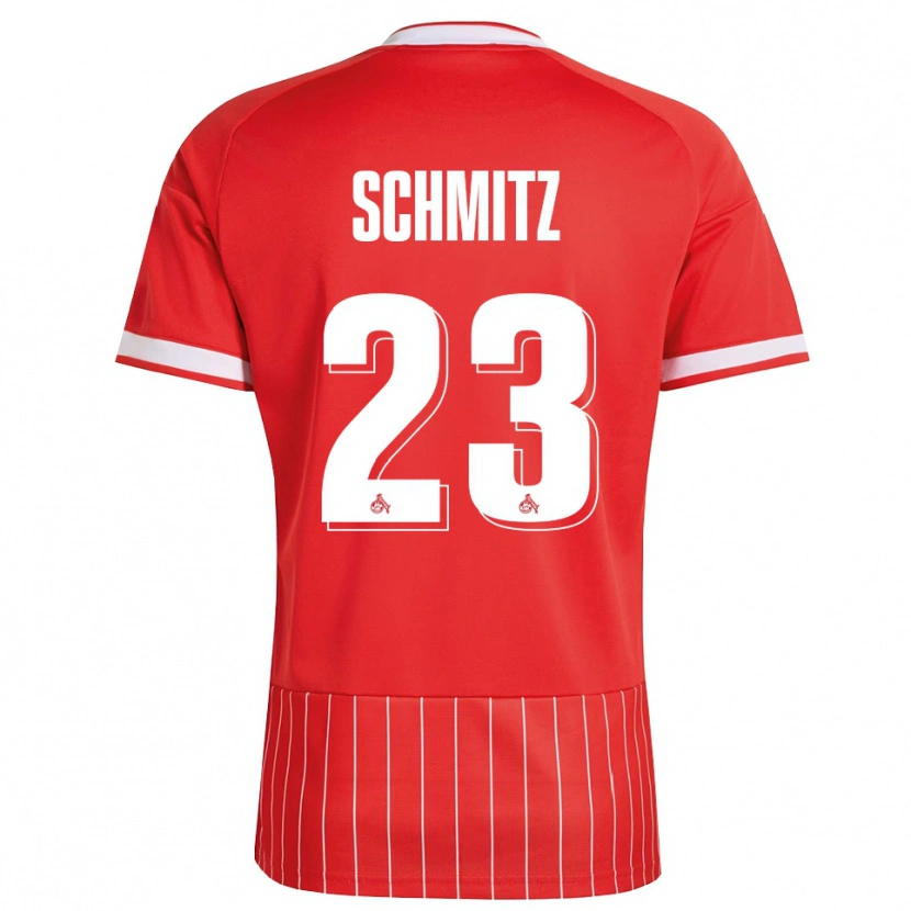 Danxen Dámské Timo Schmitz #23 Červená Bílá Zelená Daleko Hráčské Dresy 2026/27 Dres