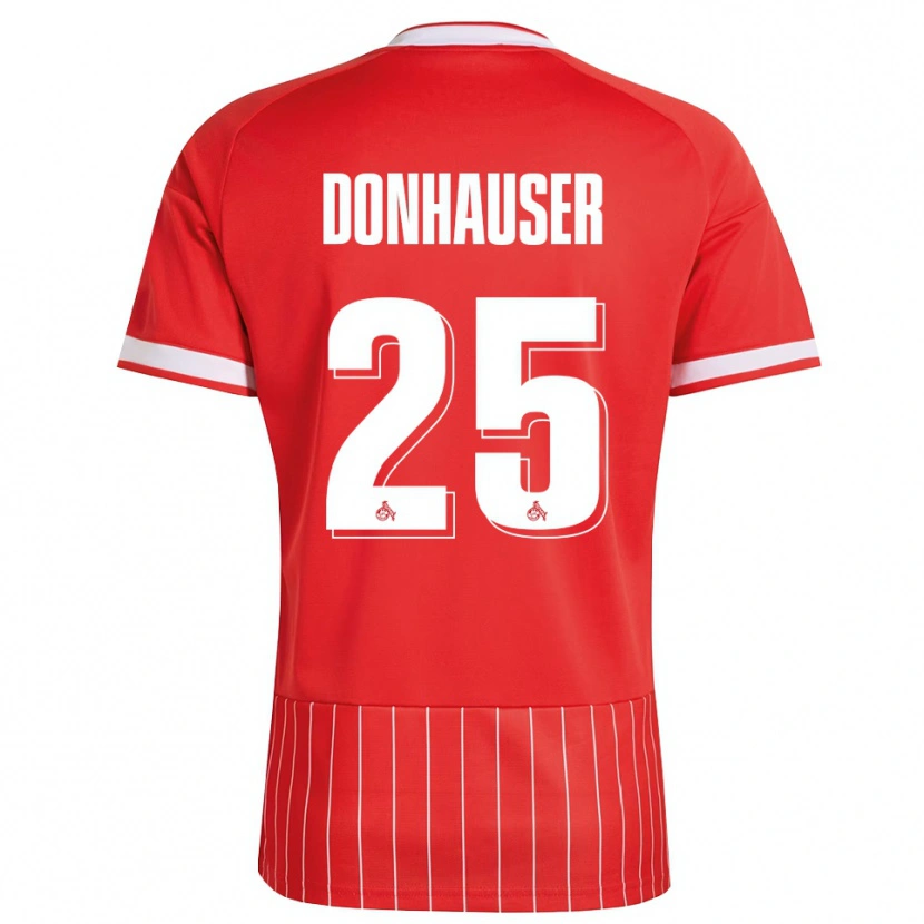 Danxen Dámské Laura Donhauser #25 Červená Bílá Zelená Daleko Hráčské Dresy 2026/27 Dres