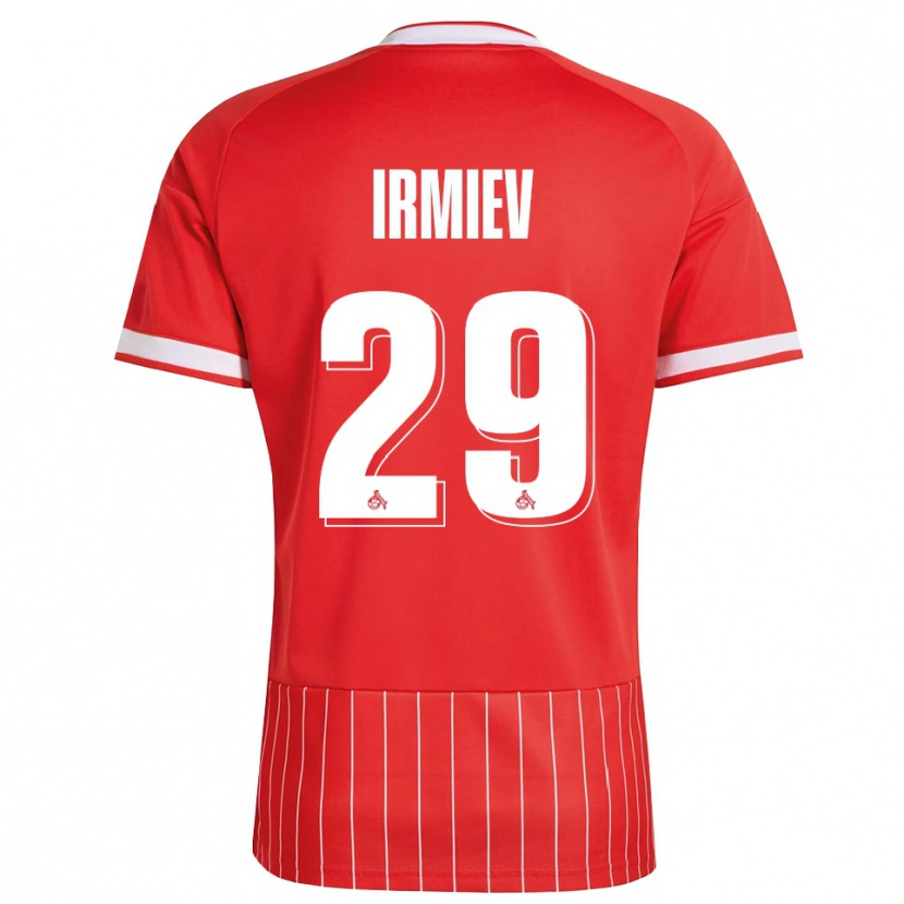 Danxen Dámské Kristiyan Irmiev #29 Červená Bílá Zelená Daleko Hráčské Dresy 2026/27 Dres