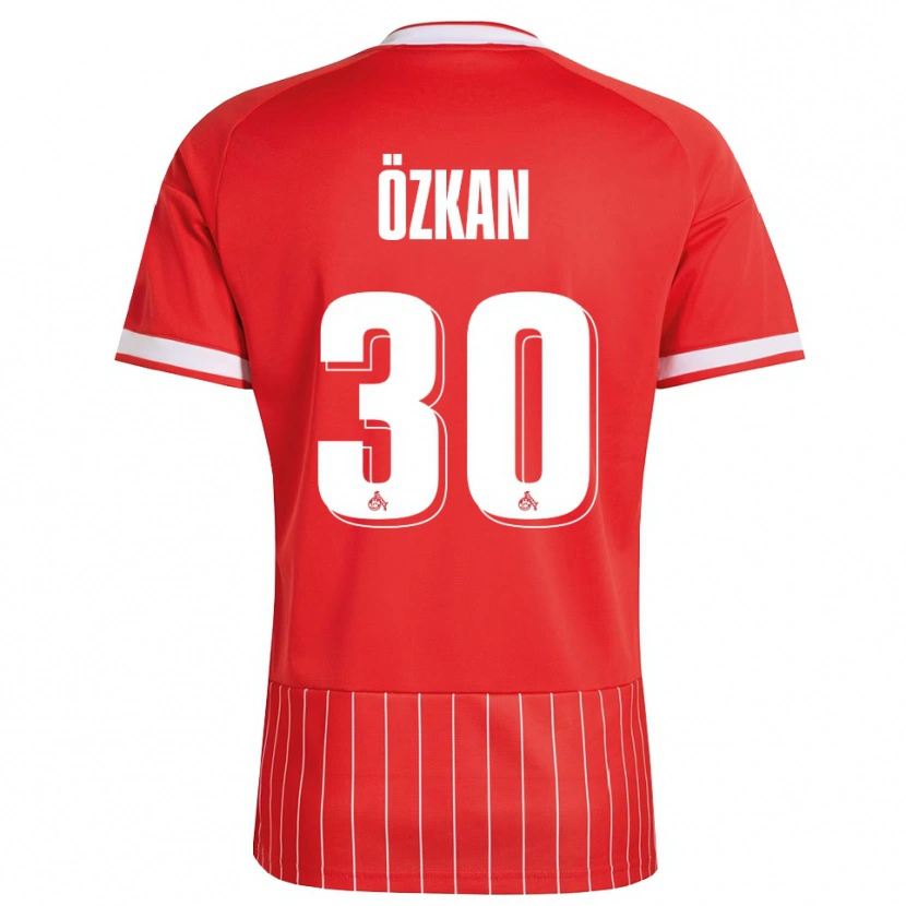 Danxen Dámské Mikail Özkan #30 Červená Bílá Zelená Daleko Hráčské Dresy 2026/27 Dres