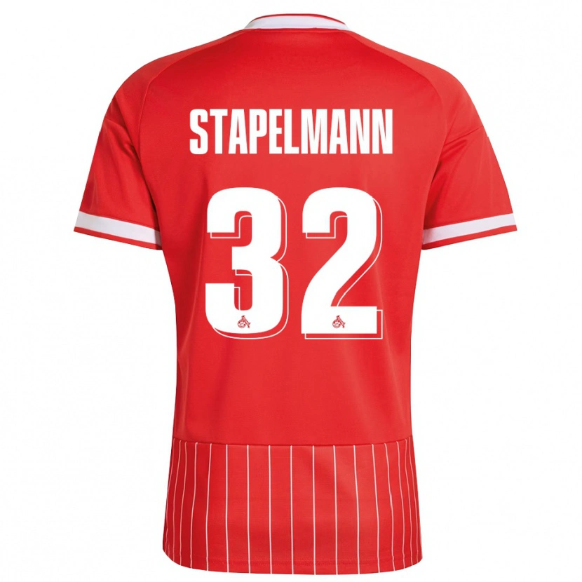 Danxen Dámské Luis Stapelmann #32 Červená Bílá Zelená Daleko Hráčské Dresy 2026/27 Dres