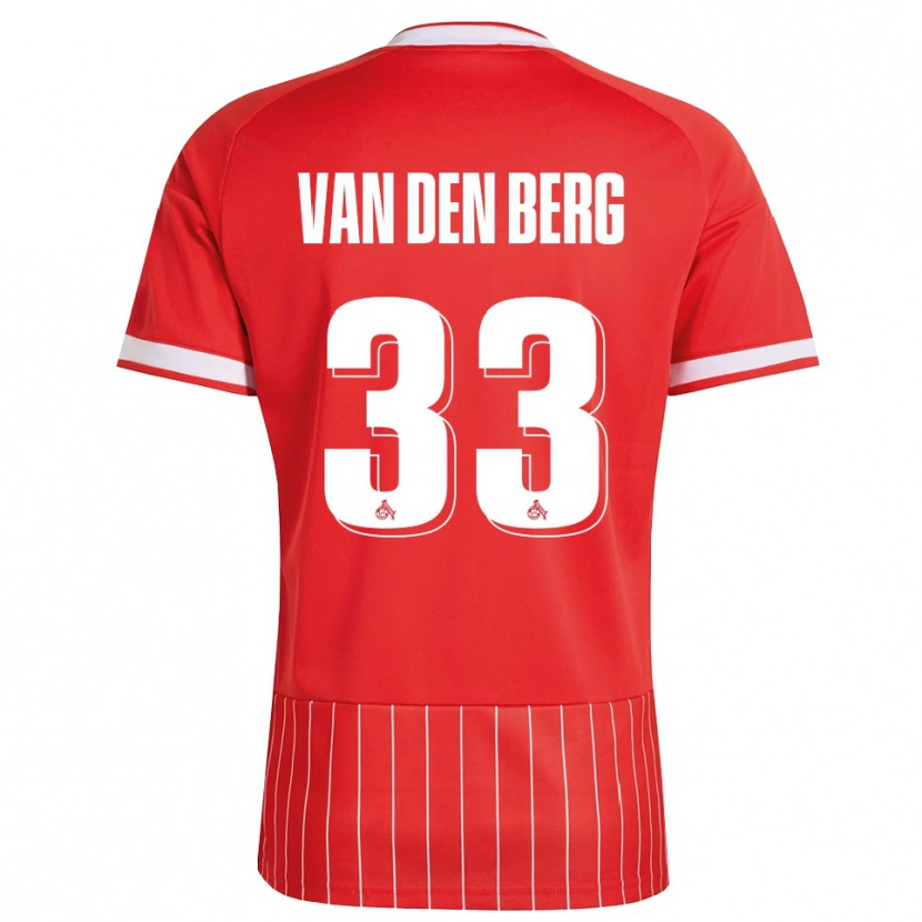Danxen Dámské Rav Van Den Berg #33 Červená Bílá Zelená Daleko Hráčské Dresy 2026/27 Dres