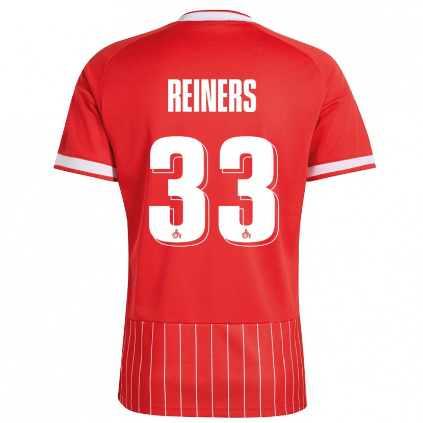 Danxen Dámské Leonard Reiners #33 Červená Bílá Zelená Daleko Hráčské Dresy 2026/27 Dres