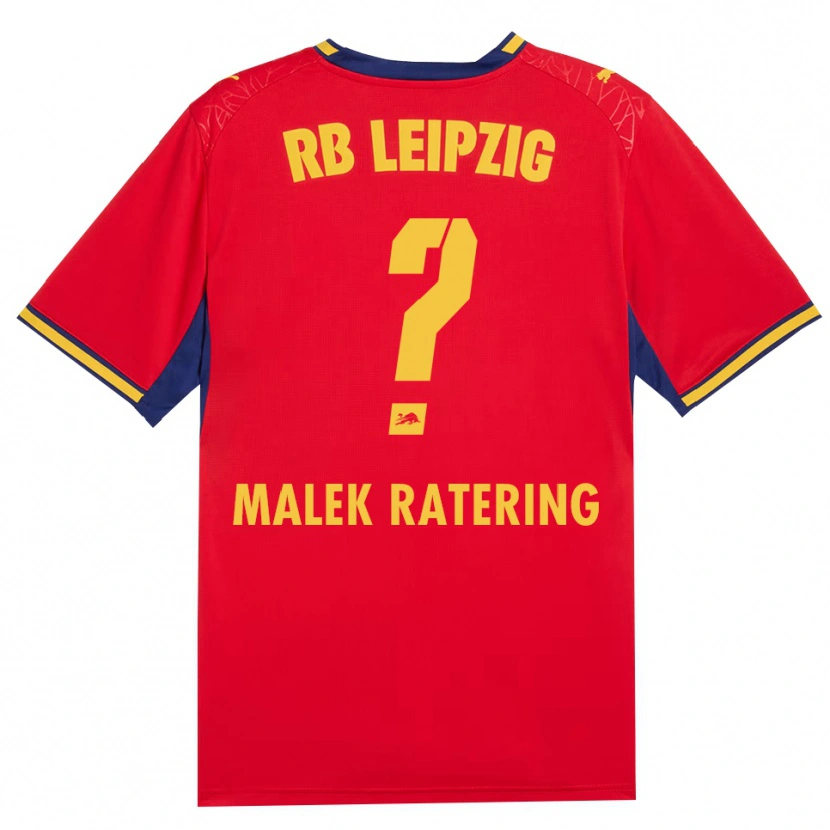 Danxen Dámské Jaro-Malek Ratering #0 Červená Žlutá Královská Modř Daleko Hráčské Dresy 2026/27 Dres