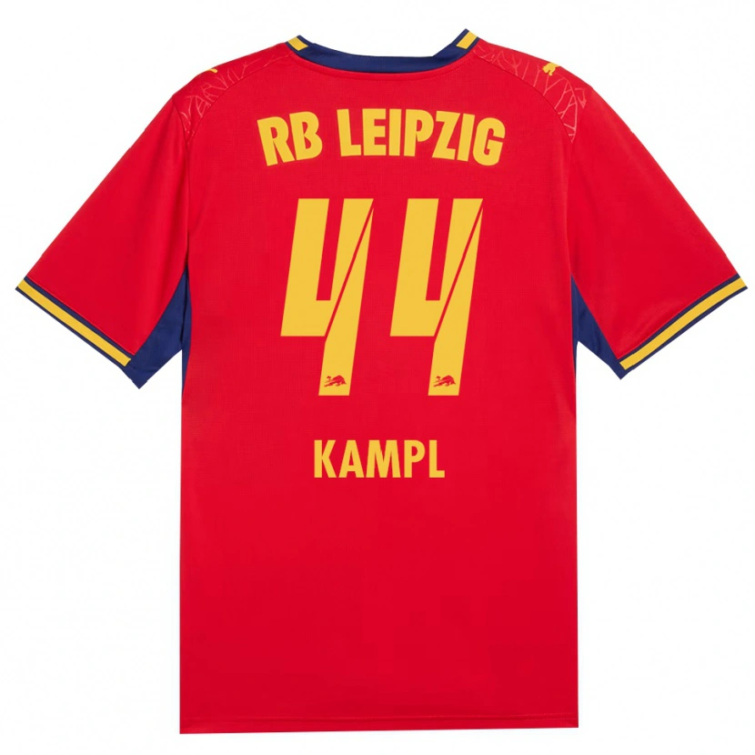 Danxen Dámské Kevin Kampl #44 Červená Žlutá Královská Modř Daleko Hráčské Dresy 2026/27 Dres