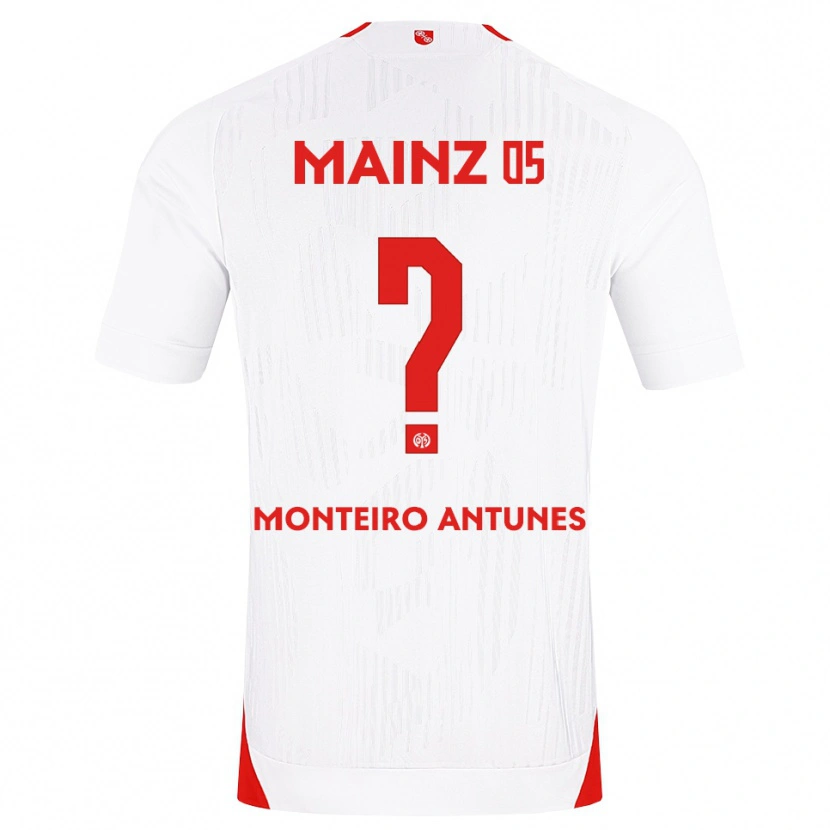 Danxen Dámské Rafael Monteiro Antunes #0 Bílá Červená Žlutá Daleko Hráčské Dresy 2026/27 Dres