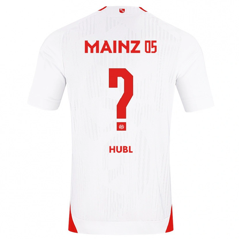 Danxen Dámské Jannis Hubl #0 Bílá Červená Žlutá Daleko Hráčské Dresy 2026/27 Dres