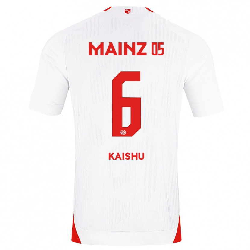 Danxen Dámské Kaishu Sano #6 Bílá Červená Žlutá Daleko Hráčské Dresy 2026/27 Dres