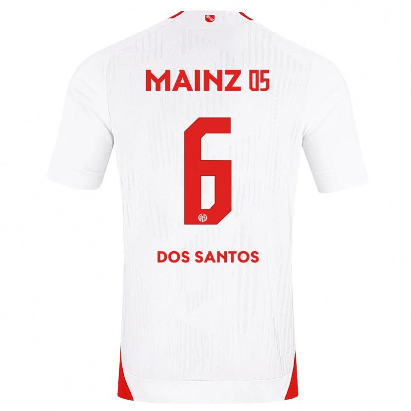 Danxen Dámské Alexandre Tavares Dos Santos #6 Bílá Červená Žlutá Daleko Hráčské Dresy 2026/27 Dres