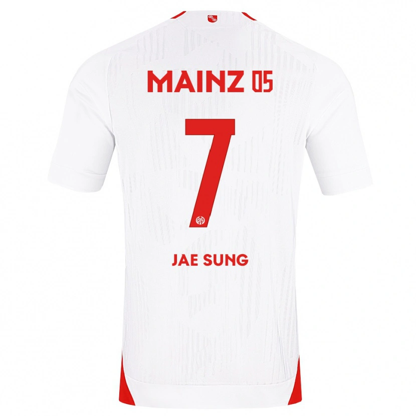 Danxen Dámské Jae-Sung Lee #7 Bílá Červená Žlutá Daleko Hráčské Dresy 2026/27 Dres