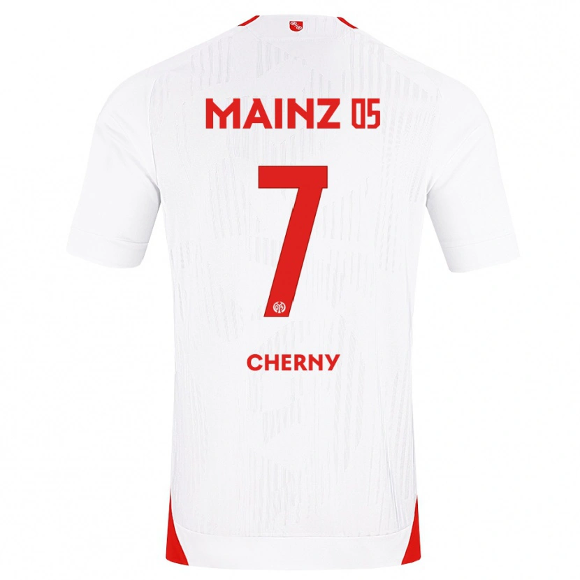 Danxen Dámské Nick Cherny #7 Bílá Červená Žlutá Daleko Hráčské Dresy 2026/27 Dres