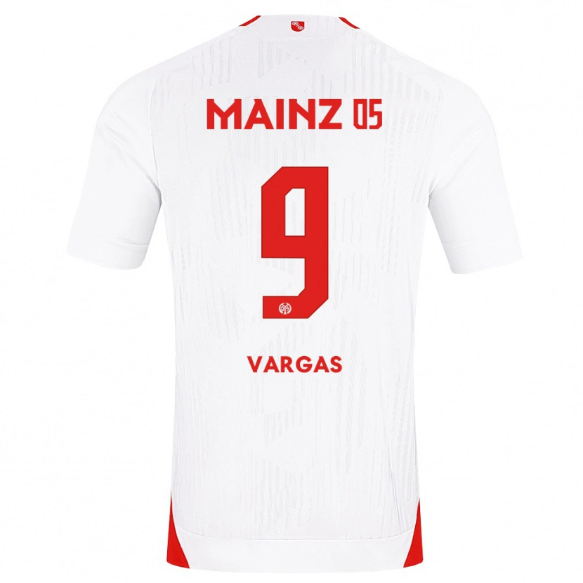 Danxen Dámské Nayrobi Vargas #9 Bílá Červená Žlutá Daleko Hráčské Dresy 2026/27 Dres