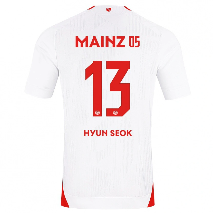 Danxen Dámské Hyun-Seok Hong #13 Bílá Červená Žlutá Daleko Hráčské Dresy 2026/27 Dres