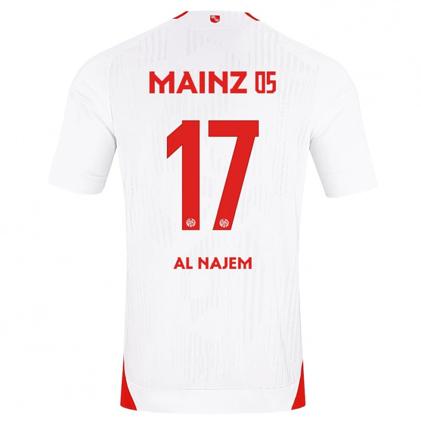 Danxen Dámské Salma Al Najem #17 Bílá Červená Žlutá Daleko Hráčské Dresy 2026/27 Dres