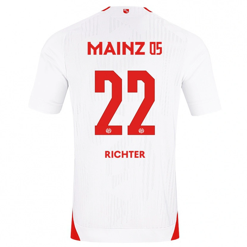 Danxen Dámské Marco Richter #22 Bílá Červená Žlutá Daleko Hráčské Dresy 2026/27 Dres