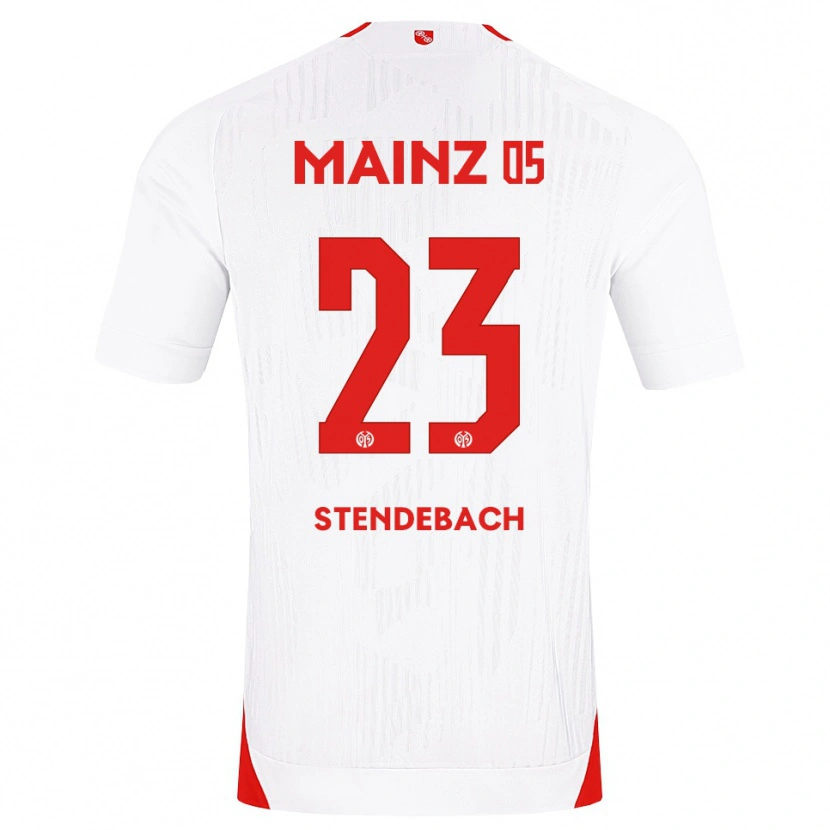Danxen Dámské Jule Stendebach #23 Bílá Červená Žlutá Daleko Hráčské Dresy 2026/27 Dres