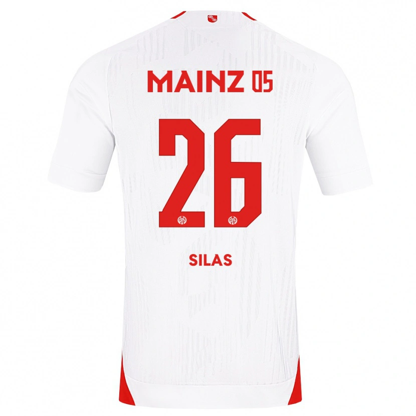 Danxen Dámské Silas Katompa Mvumpa #26 Bílá Červená Žlutá Daleko Hráčské Dresy 2026/27 Dres