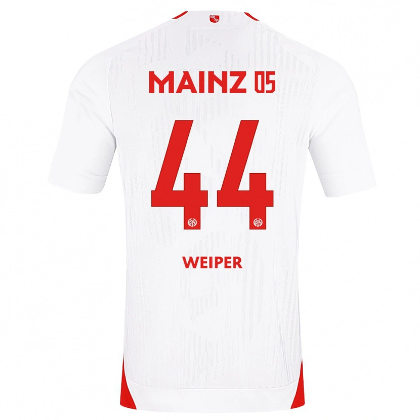 Danxen Dámské Nelson Weiper #44 Bílá Červená Žlutá Daleko Hráčské Dresy 2026/27 Dres