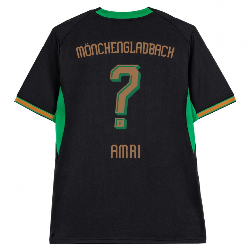 Danxen Dámské Abdelrahman Amri #0 Černá Oranžová Zelená Hnědá Daleko Hráčské Dresy 2026/27 Dres