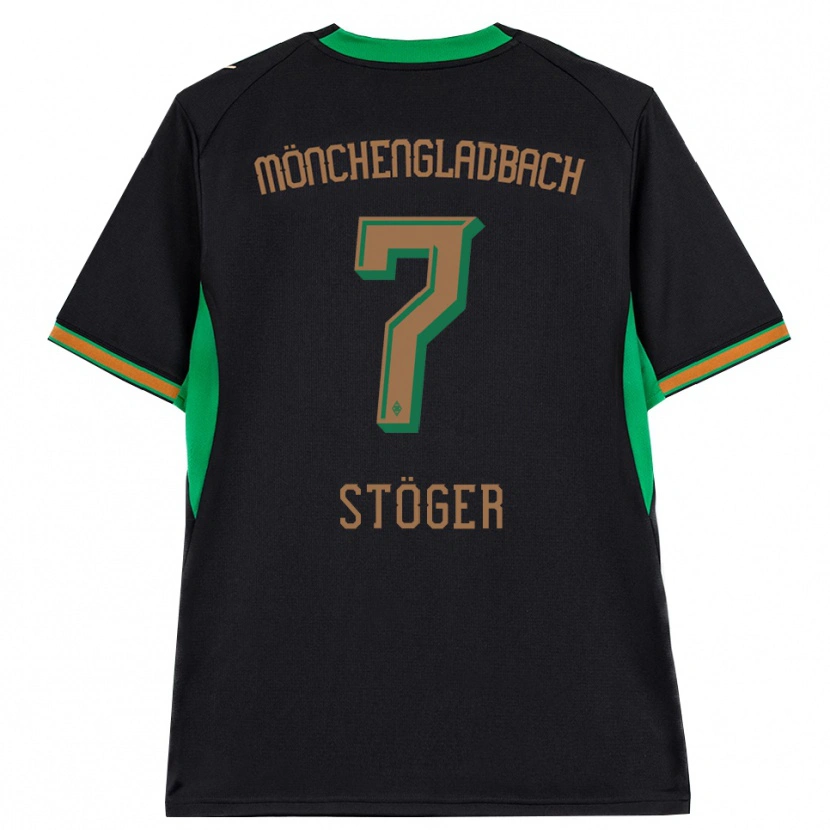 Danxen Dámské Kevin Stöger #7 Černá Oranžová Zelená Hnědá Daleko Hráčské Dresy 2026/27 Dres