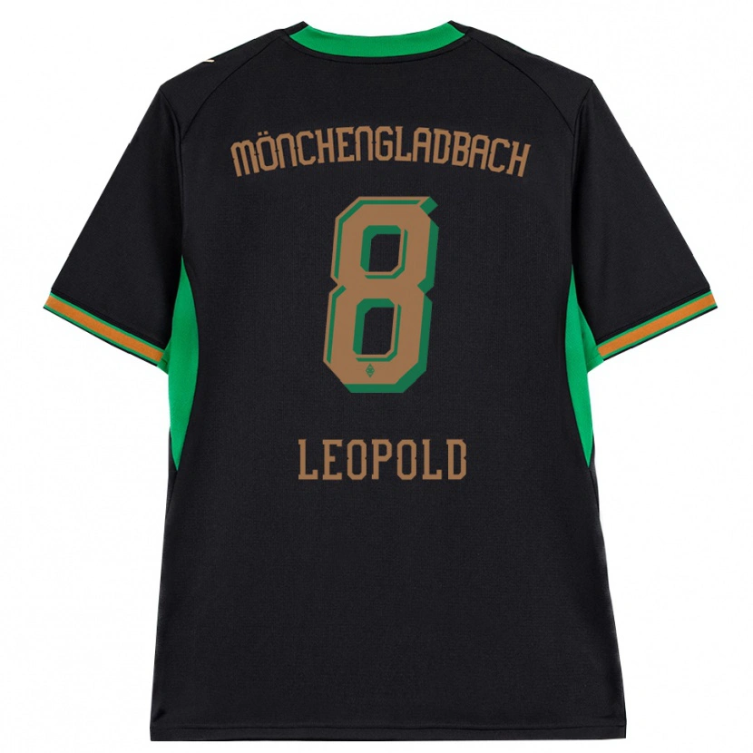 Danxen Dámské Enzo Leopold #8 Černá Oranžová Zelená Hnědá Daleko Hráčské Dresy 2026/27 Dres