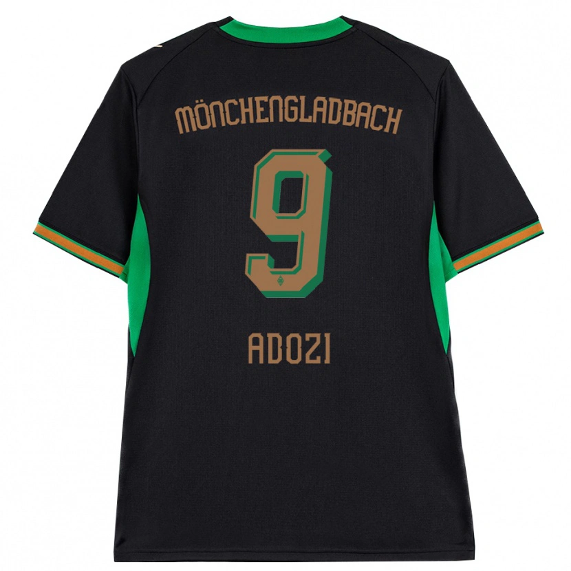 Danxen Dámské Justin Adozi #9 Černá Oranžová Zelená Hnědá Daleko Hráčské Dresy 2026/27 Dres