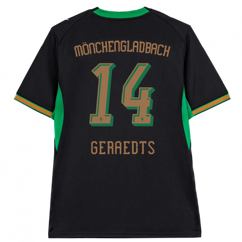 Danxen Dámské Kelsey Geraedts #14 Černá Oranžová Zelená Hnědá Daleko Hráčské Dresy 2026/27 Dres