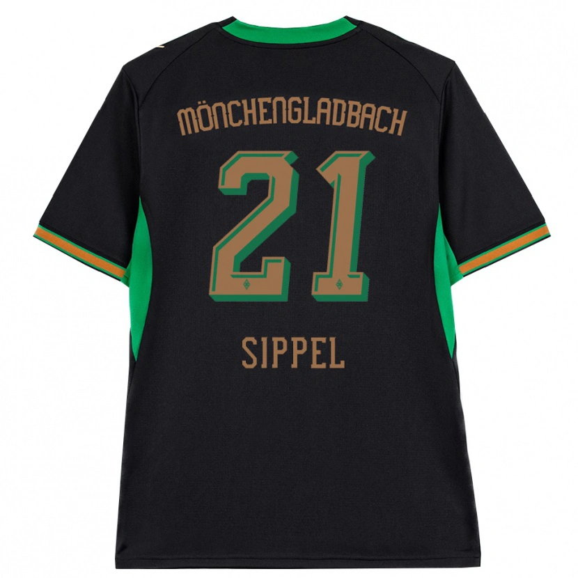 Danxen Dámské Tobias Sippel #21 Černá Oranžová Zelená Hnědá Daleko Hráčské Dresy 2026/27 Dres