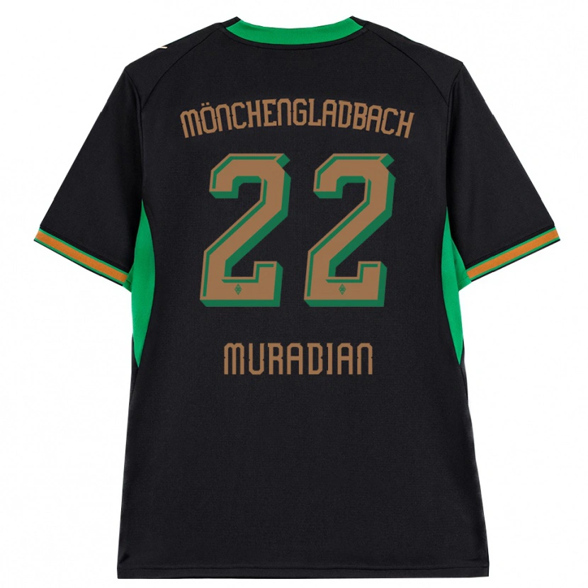 Danxen Dámské Artem Muradyan #22 Černá Oranžová Zelená Hnědá Daleko Hráčské Dresy 2026/27 Dres
