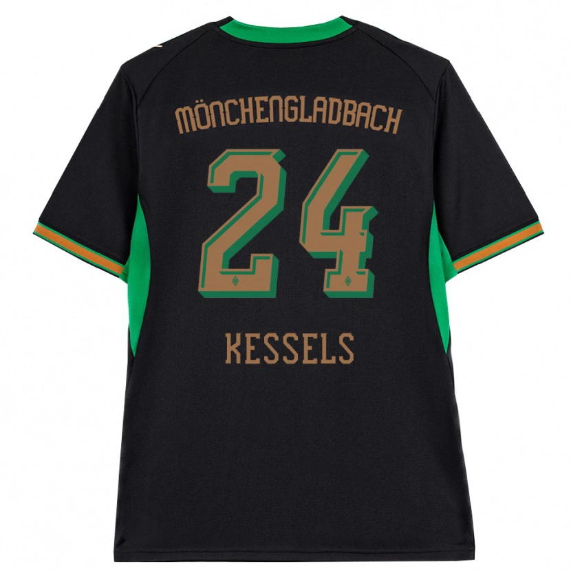 Danxen Dámské Imke Kessels #24 Černá Oranžová Zelená Hnědá Daleko Hráčské Dresy 2026/27 Dres