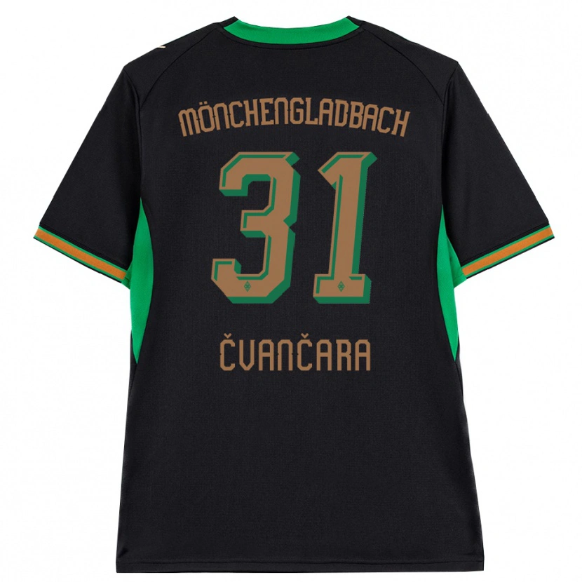 Danxen Dámské Tomas Cvancara #31 Černá Oranžová Zelená Hnědá Daleko Hráčské Dresy 2026/27 Dres