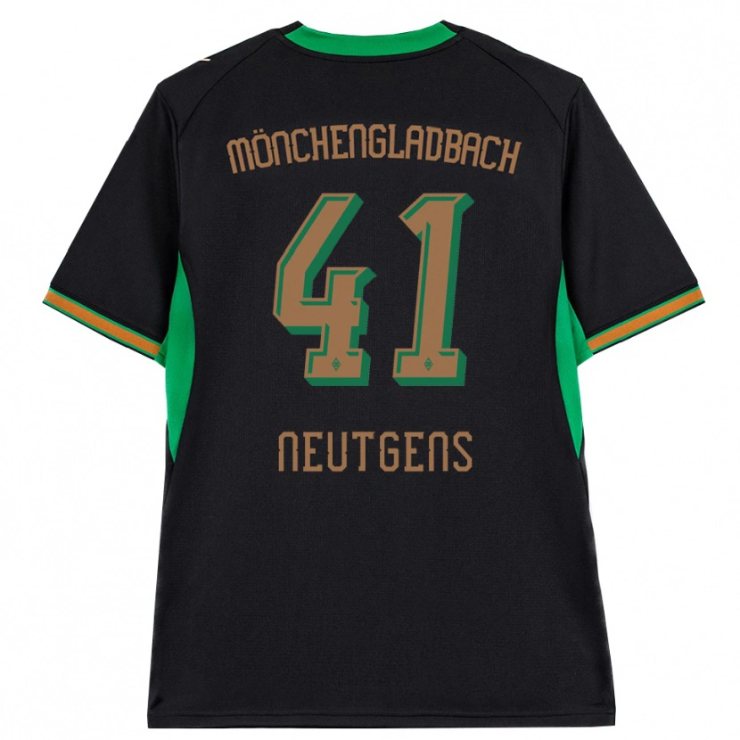 Danxen Dámské Maximilian Neutgens #41 Černá Oranžová Zelená Hnědá Daleko Hráčské Dresy 2026/27 Dres