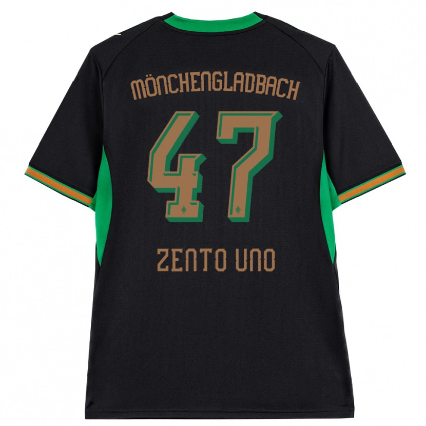 Danxen Dámské Zento Uno #47 Černá Oranžová Zelená Hnědá Daleko Hráčské Dresy 2026/27 Dres