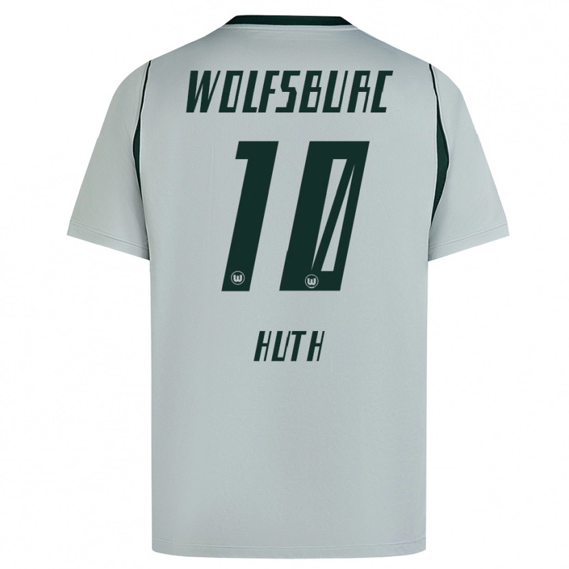 Danxen Dámské Svenja Huth #10 Šedá Zelená Daleko Hráčské Dresy 2026/27 Dres