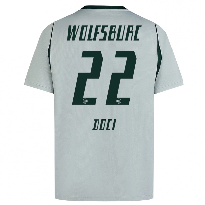 Danxen Dámské Adrian Doci #22 Šedá Zelená Daleko Hráčské Dresy 2026/27 Dres