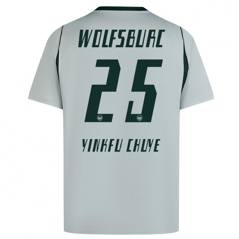 Danxen Dámské Miguel Yinkfu Chuye #25 Šedá Zelená Daleko Hráčské Dresy 2026/27 Dres