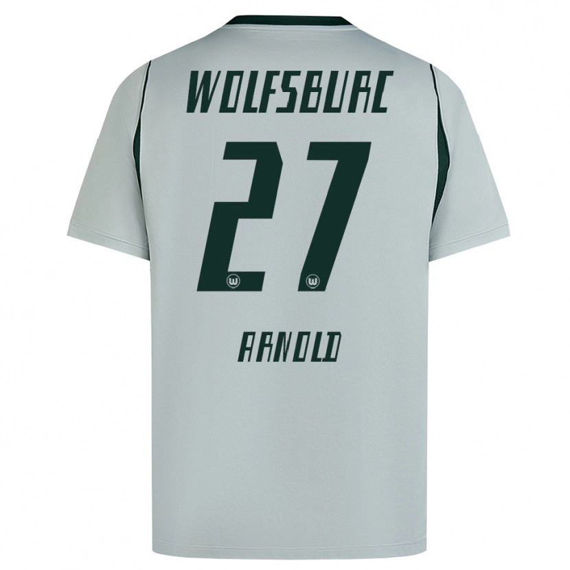 Danxen Dámské Maximilian Arnold #27 Šedá Zelená Daleko Hráčské Dresy 2026/27 Dres