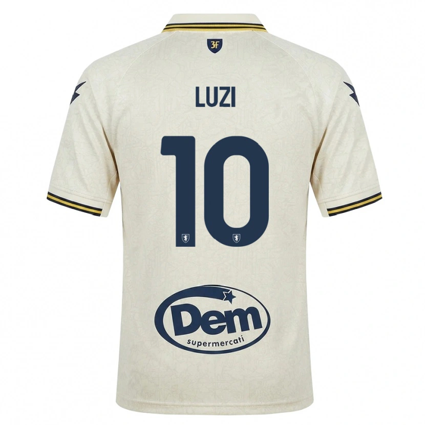 Danxen Dámské Daniel Luzi #10 Oldlace Žlutá Černá Daleko Hráčské Dresy 2026/27 Dres