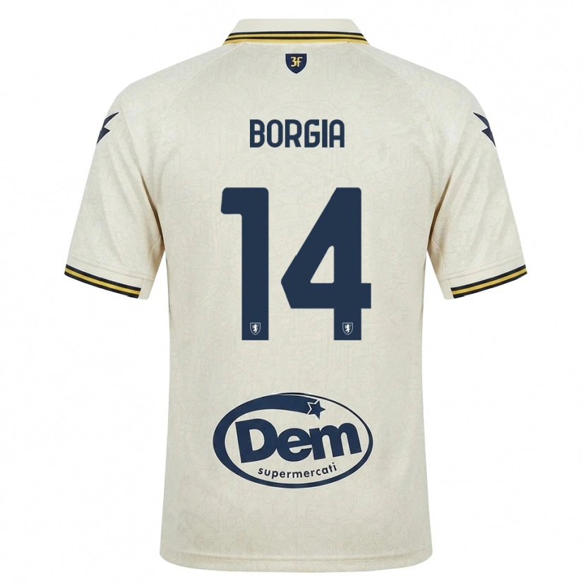 Danxen Dámské Ferdinando Borgia #14 Oldlace Žlutá Černá Daleko Hráčské Dresy 2026/27 Dres