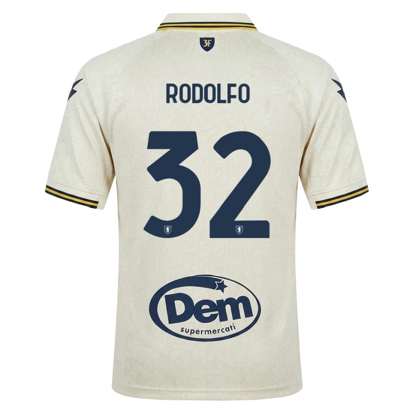 Danxen Dámské Luca Rodolfo #32 Oldlace Žlutá Černá Daleko Hráčské Dresy 2026/27 Dres