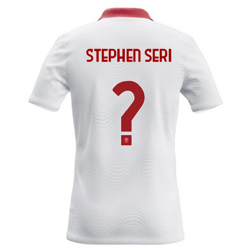 Danxen Dámské Ange Stephen Seri #0 Bílá Červená Daleko Hráčské Dresy 2026/27 Dres