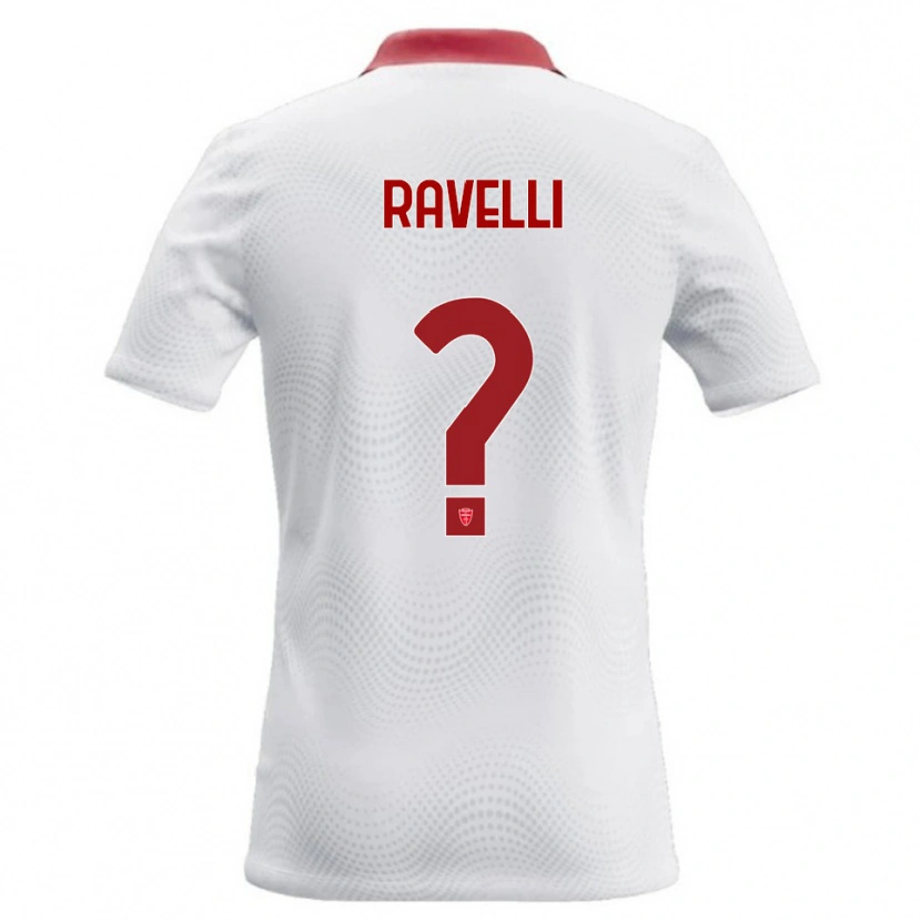 Danxen Dámské Etienne Ravelli #0 Bílá Červená Daleko Hráčské Dresy 2026/27 Dres