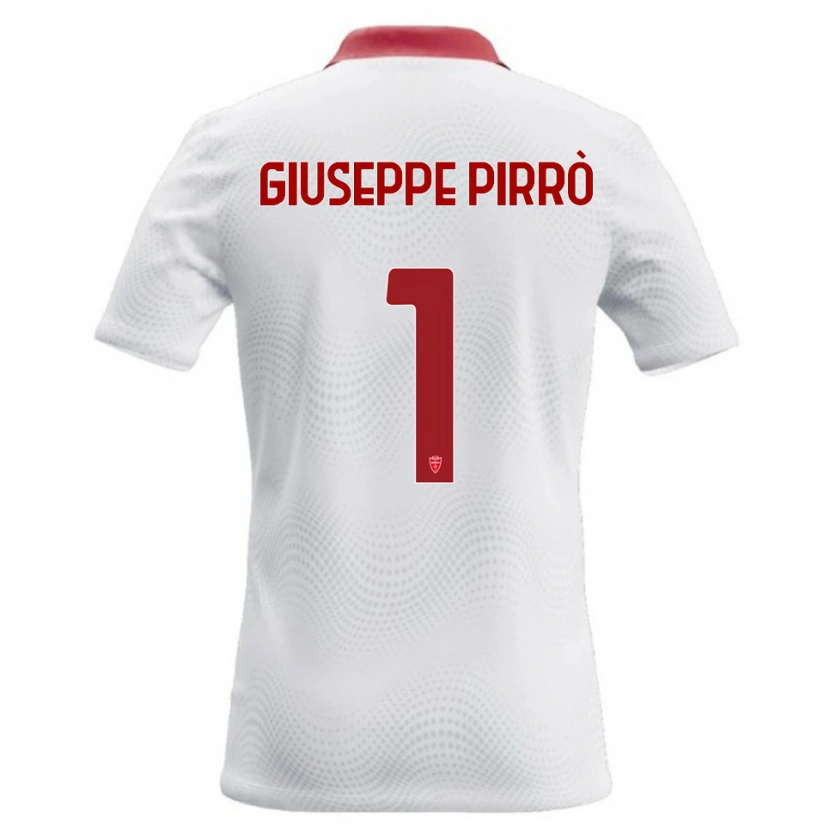 Danxen Dámské Marco Giuseppe Pirrò #1 Bílá Červená Daleko Hráčské Dresy 2026/27 Dres