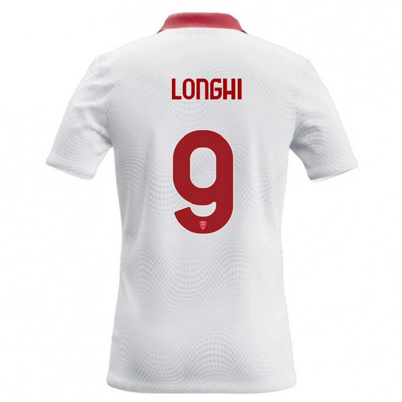 Danxen Dámské Jordan Longhi #9 Bílá Červená Daleko Hráčské Dresy 2026/27 Dres