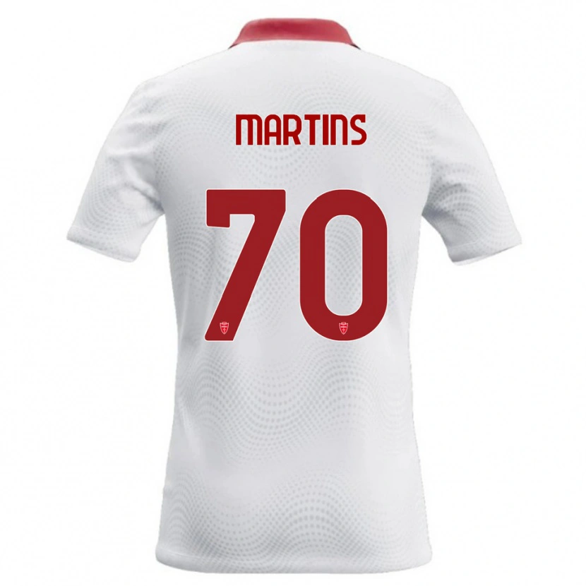 Danxen Dámské Kevin Martins #70 Bílá Červená Daleko Hráčské Dresy 2026/27 Dres