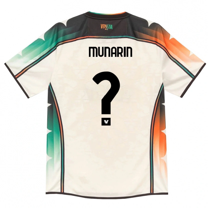 Danxen Dámské Tommaso Munarin #0 Oldlace Oranžová Zelená Daleko Hráčské Dresy 2026/27 Dres
