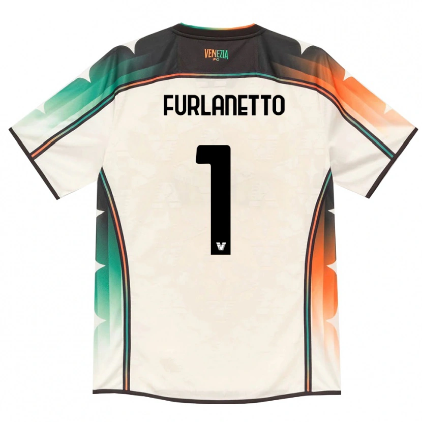 Danxen Dámské Gabriele Furlanetto #1 Oldlace Oranžová Zelená Daleko Hráčské Dresy 2026/27 Dres
