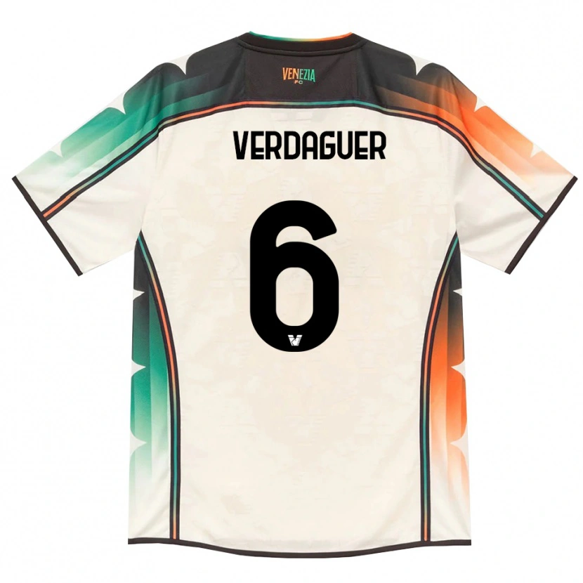 Danxen Dámské Judith Verdaguer #6 Oldlace Oranžová Zelená Daleko Hráčské Dresy 2026/27 Dres